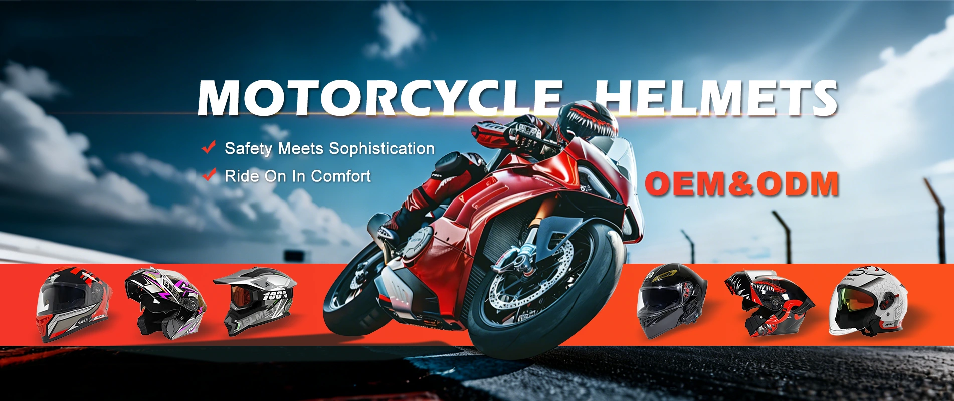 Pengeluar Topi Keledar Motosikal China