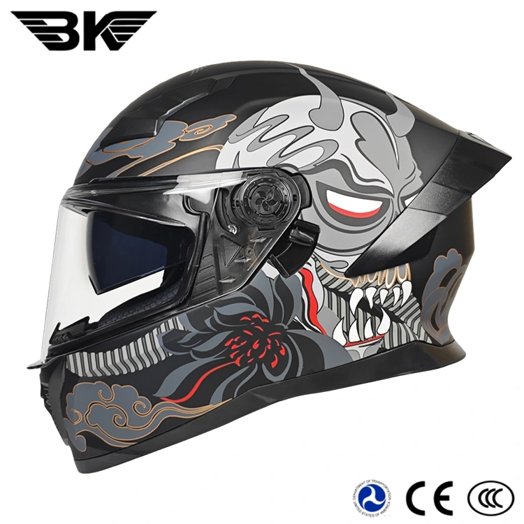 Topi keledar Motosikal Muka Penuh ABS