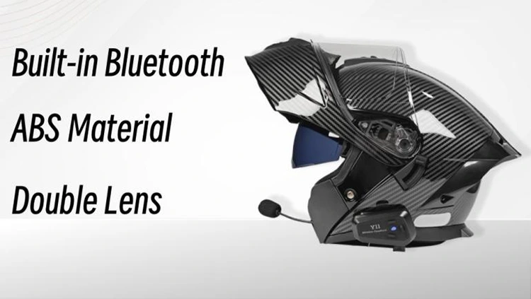 DOT approved Modular Helmets with Bluetooth