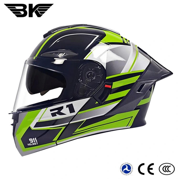 Topi keledar Modular Motosikal