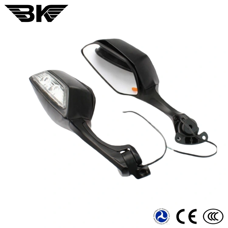 Cermin Sisi Untuk Motosikal Dengan Lampu Led